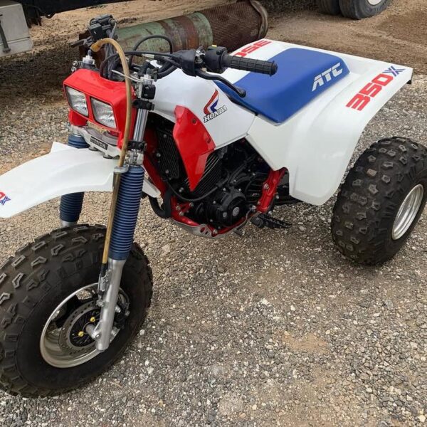 1986 Honda atc350x - Image 7